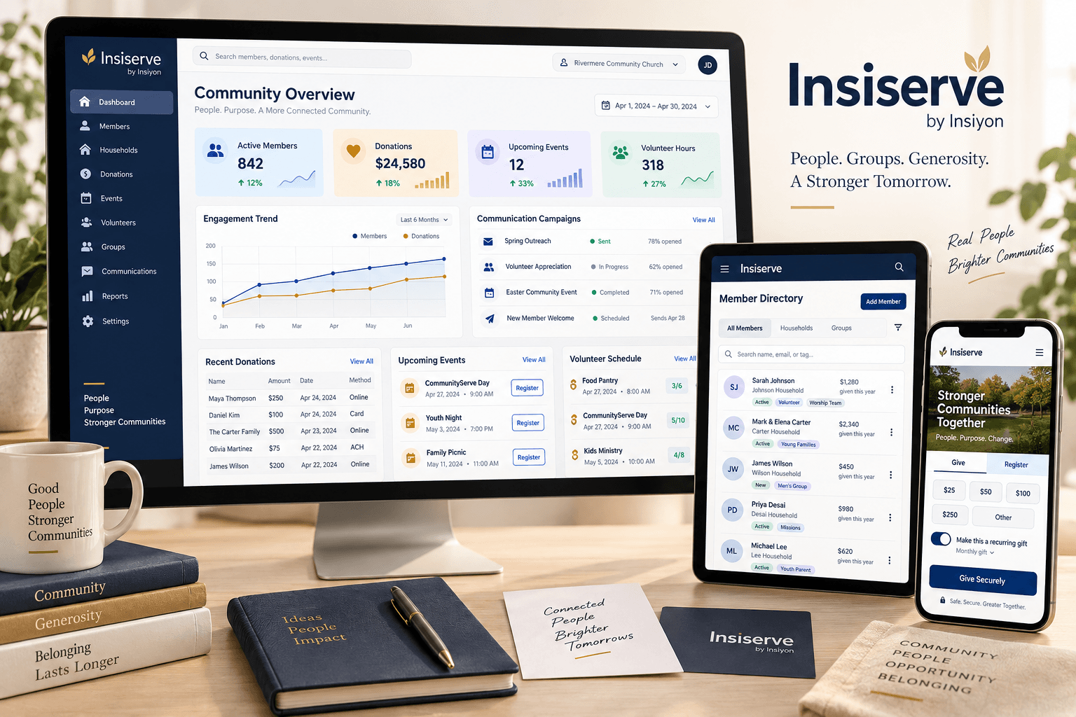 Insiserve Church & Nonprofit CRM