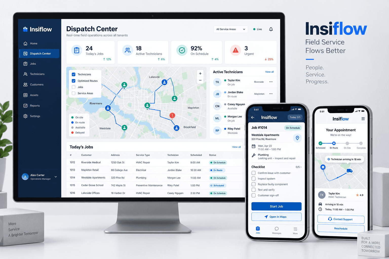 Insiflow Field Service & Dispatch