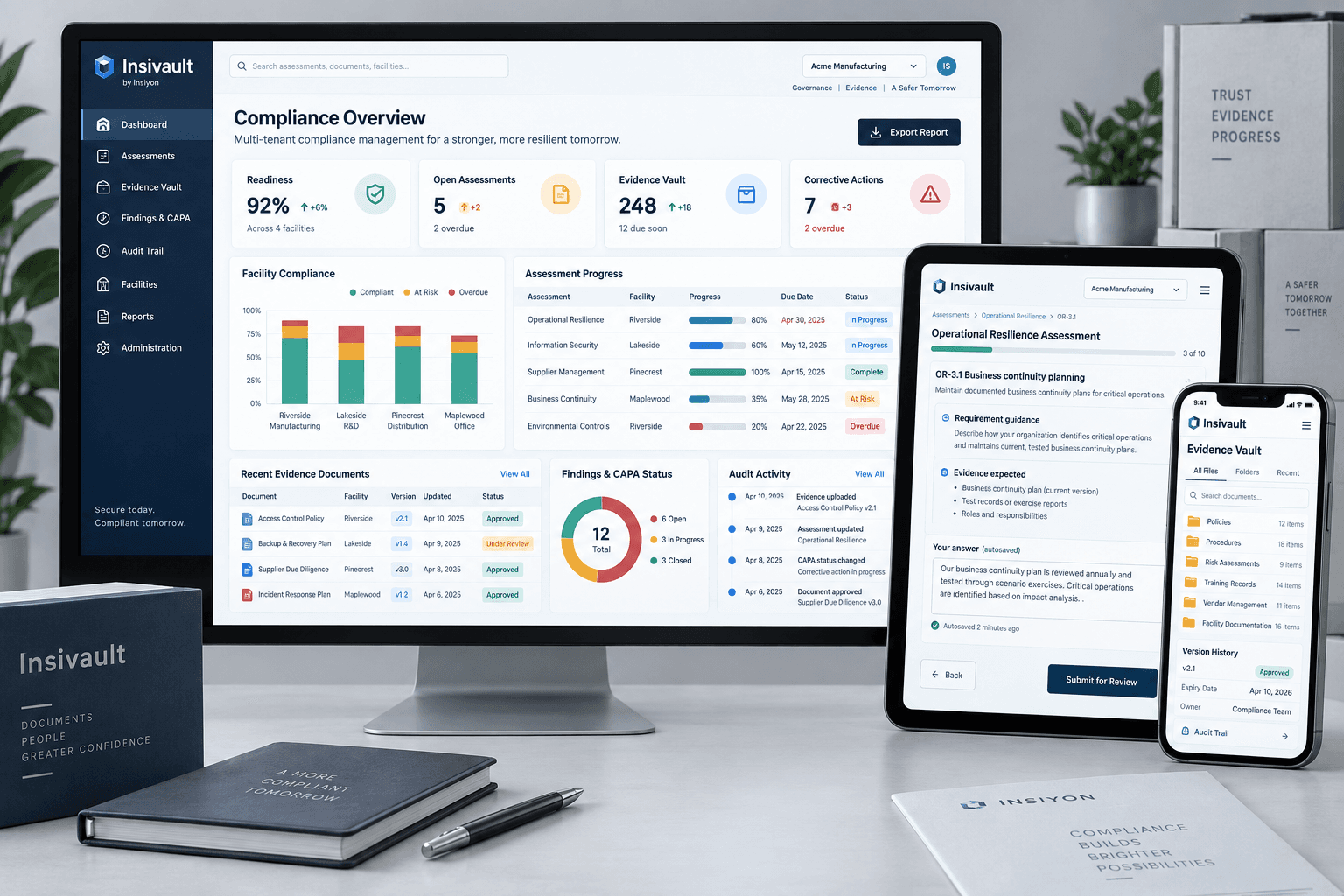 Insivault Compliance Management & Document Vault